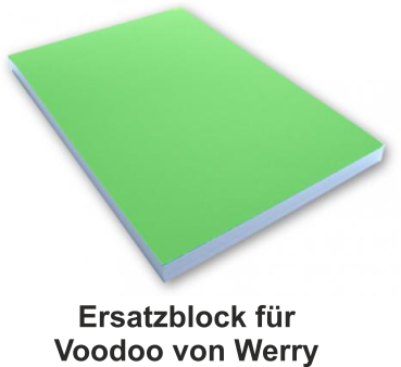 Preview: Voodoo - von Werry - Ersatzblock